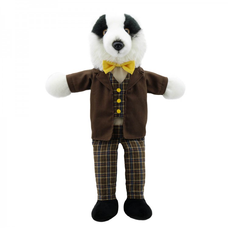 dressed-badger-puppet