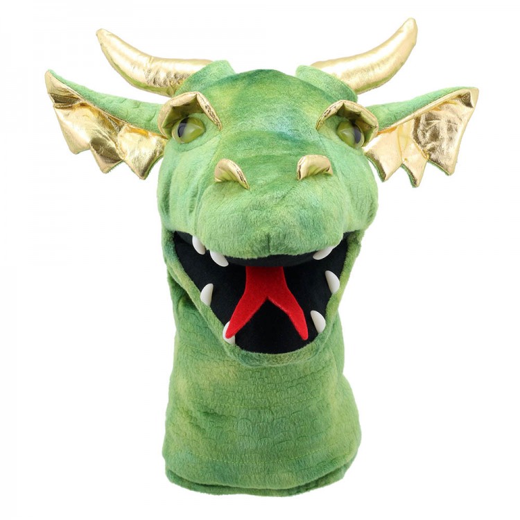 green-dragon-puppet